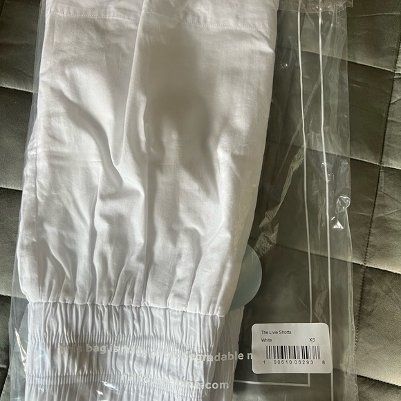 NWT Hill House Livie Shorts White - Picture 3 of 4